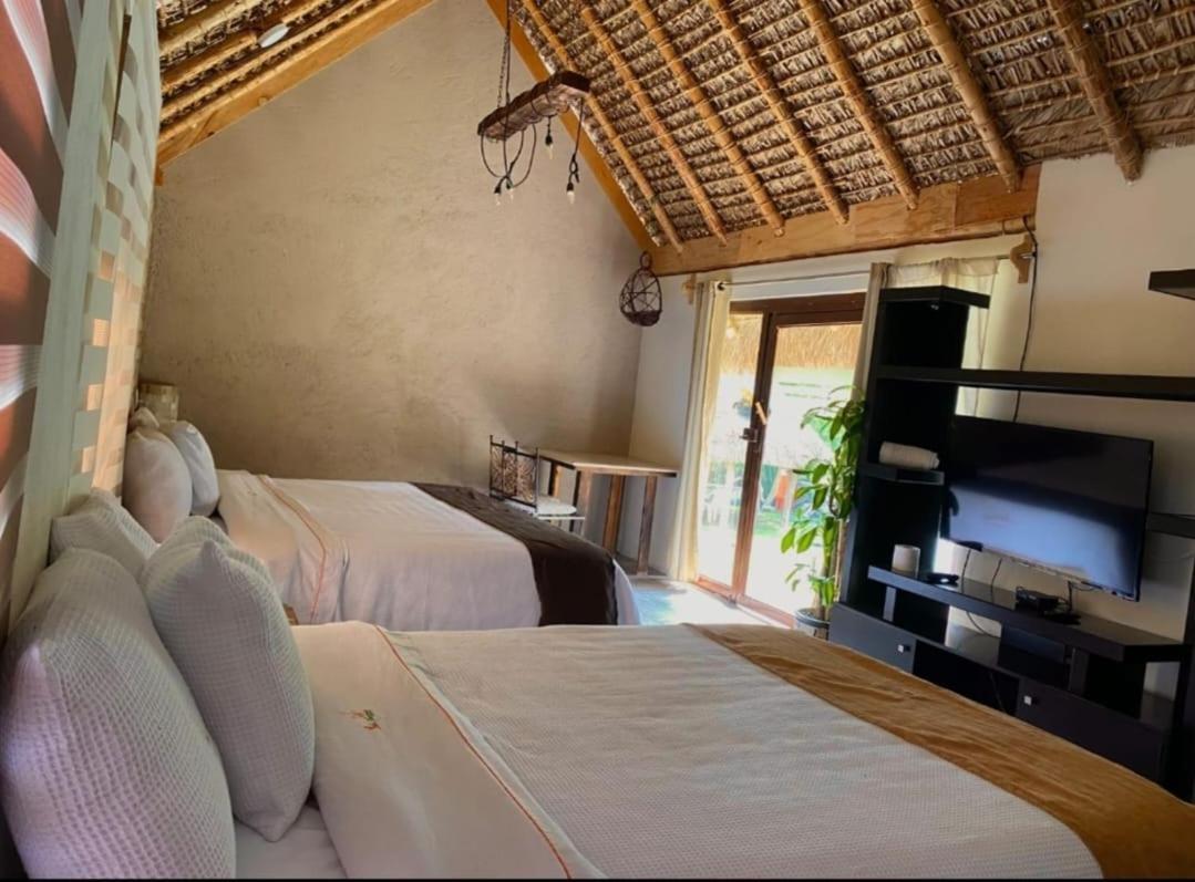 Hotel Villas Mariposas Atlixco Bagian luar foto